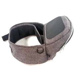 Tushbaby Hip Baby Waist Support Toddler Holder Gray EUC